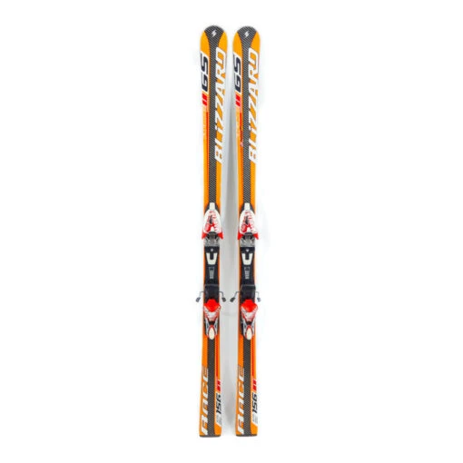 156cm Blizzard Magnesium World Cup GS Skis + Marker Comp 12 Bindings And Power Plate | USED