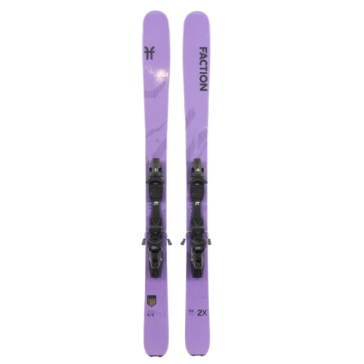Faction Agent 2x 155cm 2023 + Tyrolia SP10 Bindings - USED