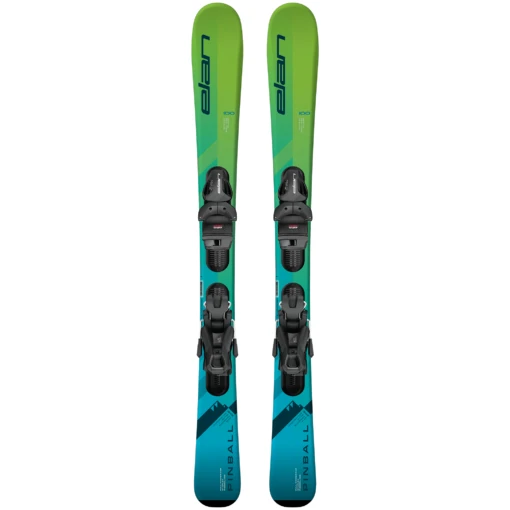 Elan PINBALL TEAM QS (70-130) Skis W/ EL 4.5 GW Shift Binding